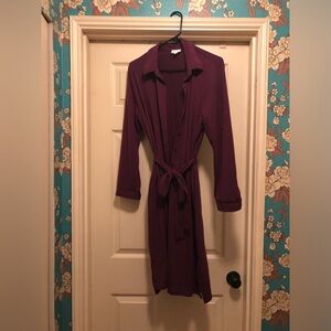 Lularoe Button Up Classic Ellie Shirt Dress